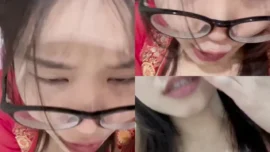สาวหมวยใส่ชุดจีนผ้าโปร่ง ยั่วเสียวทั้งตัวไม่ใส่ชั้นใน