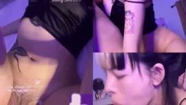 baby_bee999 วัยรุ่นขาวหมวยมีรอยสักบางกรอบน่ากระแทกจับแฟนอมควยปลุกมาเย็ด Onlyfans