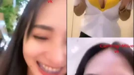 MLive_IDX-50564693 น้องมี่นักศึกษาสวยนมใหญ่หุ่นน่าเย็ดไลฟ์สดในห้องน้ำห้างแก้ผ้าแหวกหีช่วยตัวเองโยกยั่วจ้วงหีจนน้ำหีแตก Onlyfans