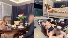 น้องนัท nutkatihom ดินเนอร์แล้วเย็ดคอนโดหลายท่าจนน้ำแตก Onlyfans