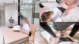 น้องกานดา kbsexstory ชุดนักศึกษามอมเมารุมทรีซั่มเย็ดแตกทั้งสองควย Onlyfans