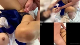 magarity เย็ดฝรั่งคาชุดนักเรียนถูนมแหวกกางเกงในซอยท่าหมาขย่มอ้าหีถูร่องหีแตก Onlyfans