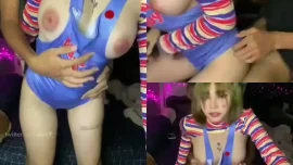 [yukii199/Onlyfans] ชุดสายรัดรุ้งเซ็กซี่นั่งคร่อมขย่มควยแฟน