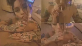 คลิปหลุด tyga รอยสักเต็มตัวดูดควยใหญ่จนน้ำเงี่ยนแตกปาก OnlyFans