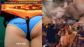 OnlyFans imimman สาวโม๊กควยใหญ่ในอ่างน้ำ เลียหัวควยแล้วอมลึก