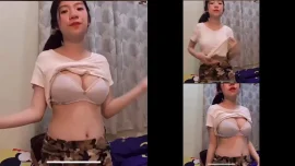 คลิปหลุดไทย สาวน่ารักกับคลิปหลุดเปิดเสื้อในโชว์เสียวเด็ด
