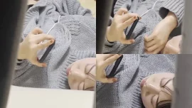 คลิปส่วนตัว ทางบ้าน สาวแอบยัดควยปลอมช่วยตัวเองน้ำหีแฉะ