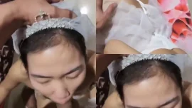 เจ้าสาวมงกุฎผ้าคลุมหน้าก้มอมควย ถูกจับหัวโม๊กมิดคอกลืนน้ำทั้งหมด 8 เจ้าสาวมงกุฎผ้าคลุมหน้าก้มอมควย ถูกจับหัวโม๊กมิดคอกลืนน้ำทั้งหมด