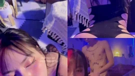 irenkampong1 สาวโดนซอยท่าหมาหีฉีกแล้วก้มอมควยเลอะน้ำลาย OnlyFans