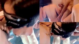 boa_handcock สาวผมสั้นในอ่างอมสองควยสลับดูดจนน้ำแตกใส่หน้า OnlyFans